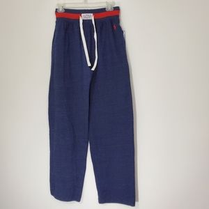 NWT  Polo Ralph Lauren Blue/Red Track Pants, Small